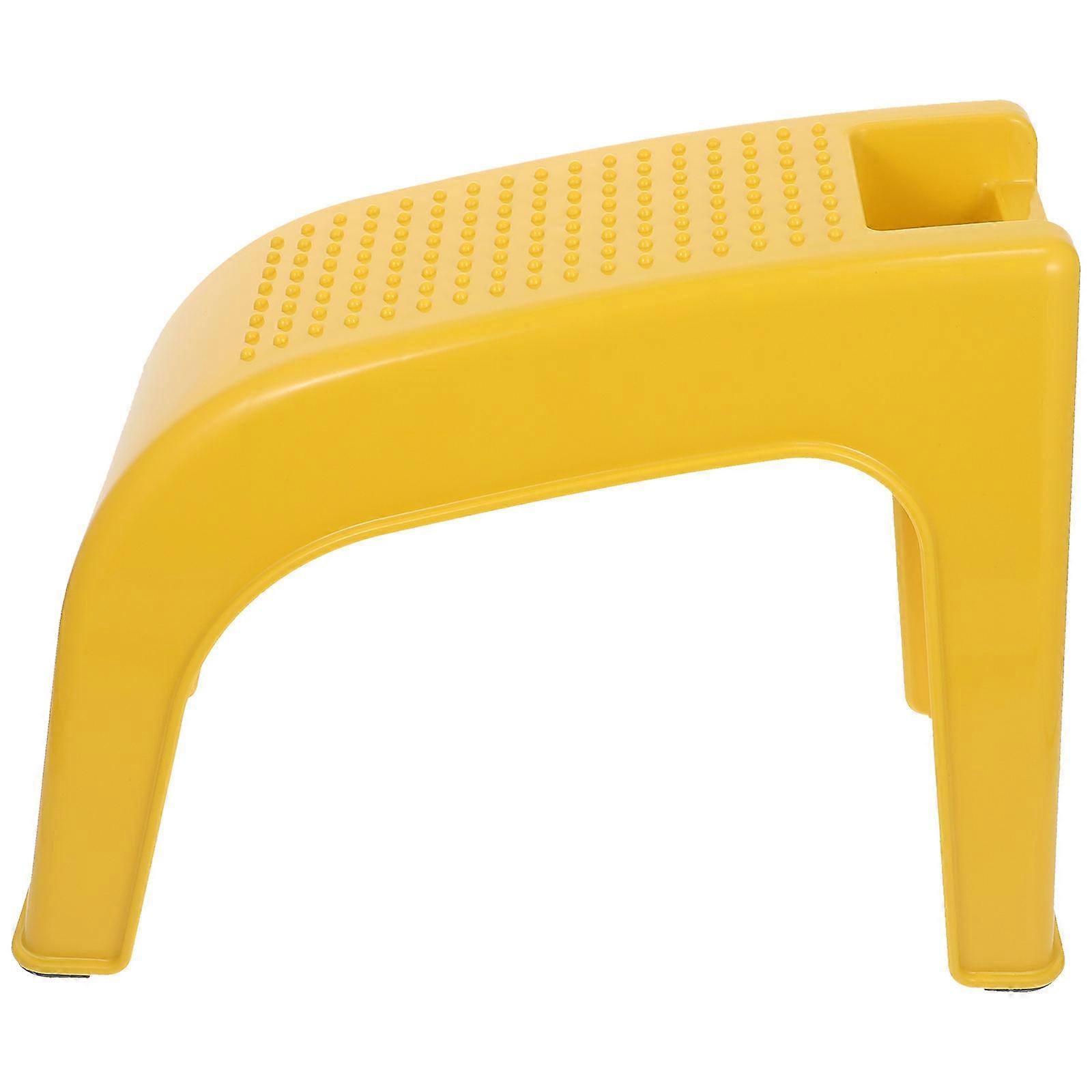 1pc Practical Plastic Pedicure Stool for Bathroom Salon Use