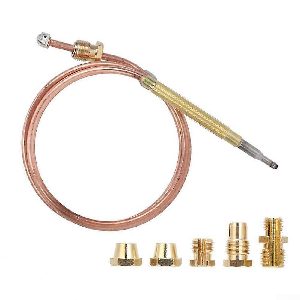Robust gas thermocouple set with flame failure protection for safe and reliable heating systems