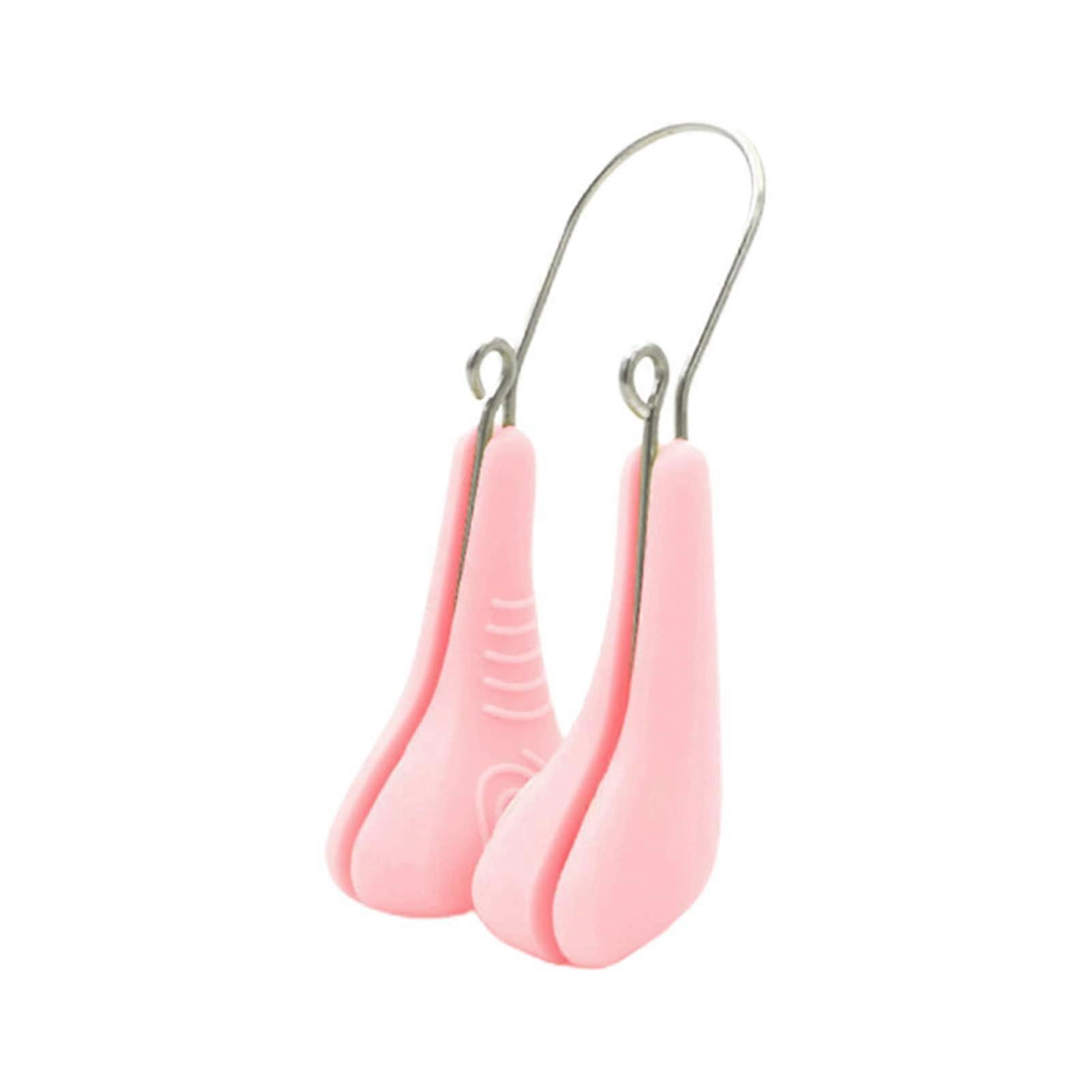 Nose Bridge Correction, Soft Material Beauty Accessories Mini Invisible Nose Beauty Tool for Home Use (Pink)'