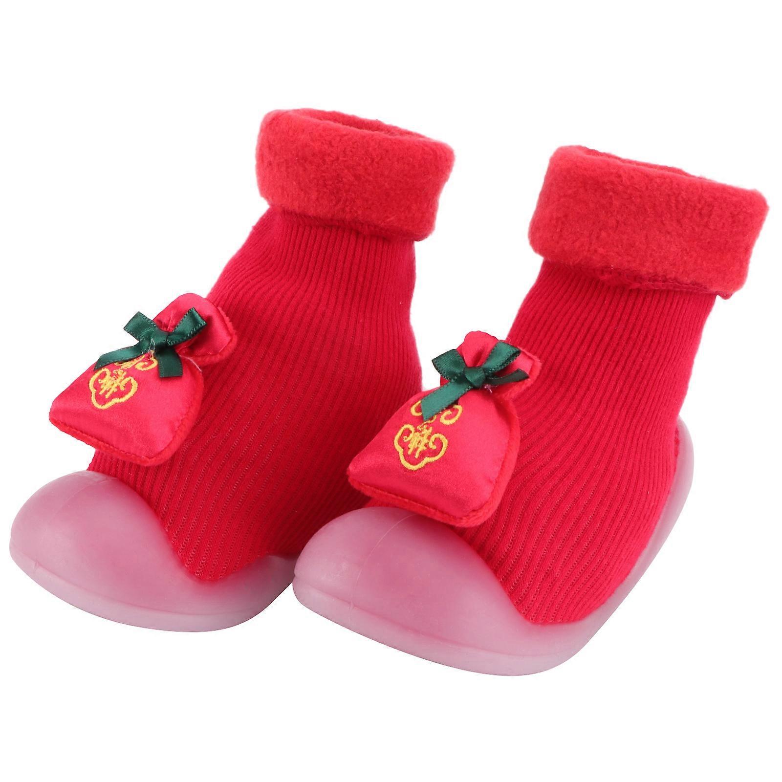 Anti-Slip Baby Shoes with Warm Lining, Providing Support and Protection
