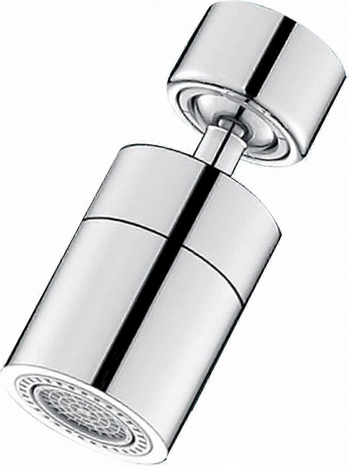 Large Angle Rotating Faucet Aerator, 80 Degree Splash-Proof Kitchen Spout for Enhanced Water Flow Control