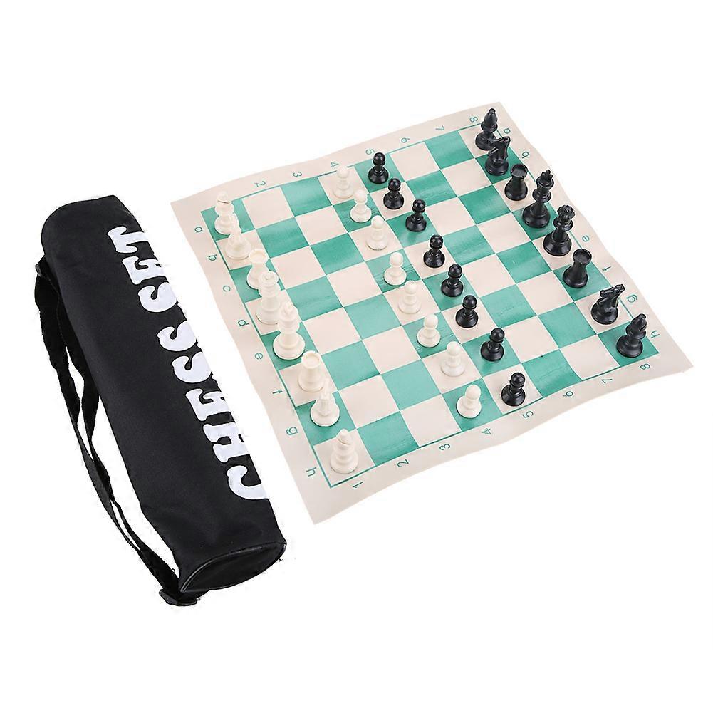 Portable Chess Set with Backpack Promote Children 's Intelligence Game