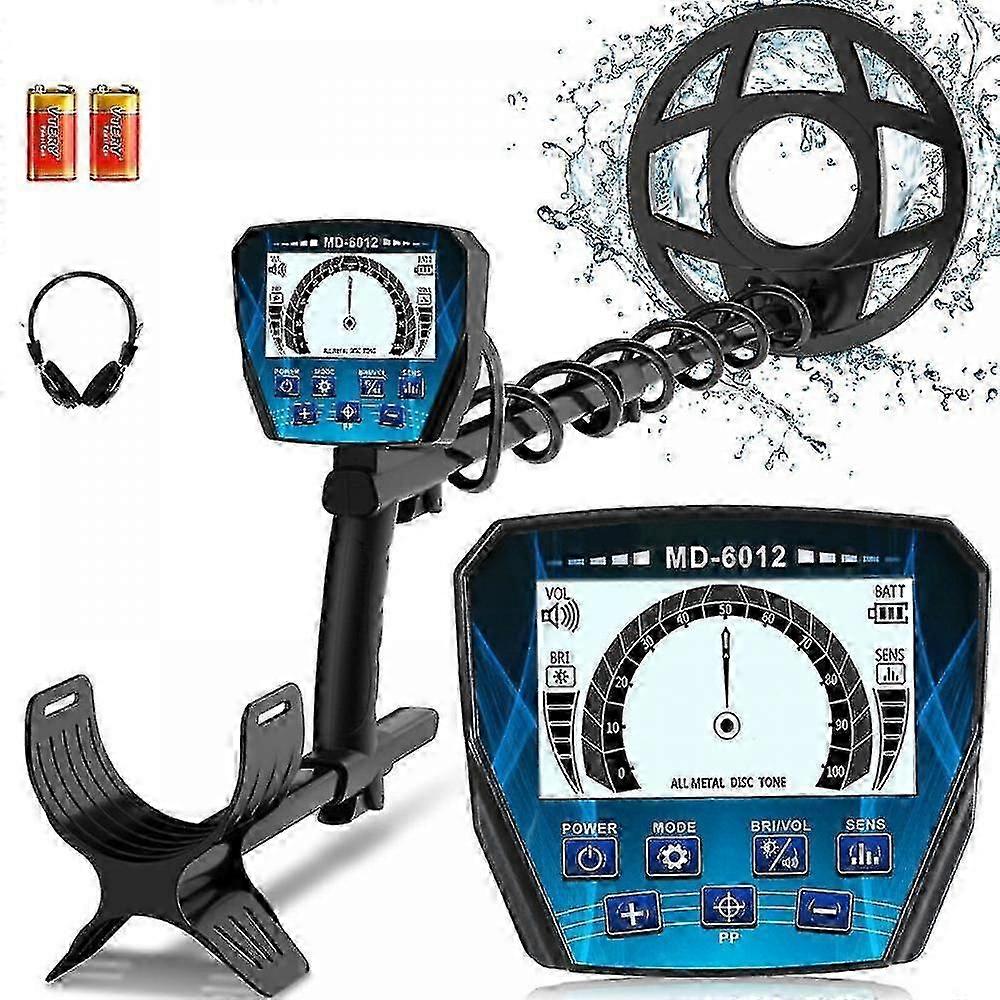 Metal Detector, Analog Pointer Metal Detector for Adults with 4.3IN Backlight Screen 10' Waterproof Coil, All &Disc&PP Mode, for Detecting Gold Coin