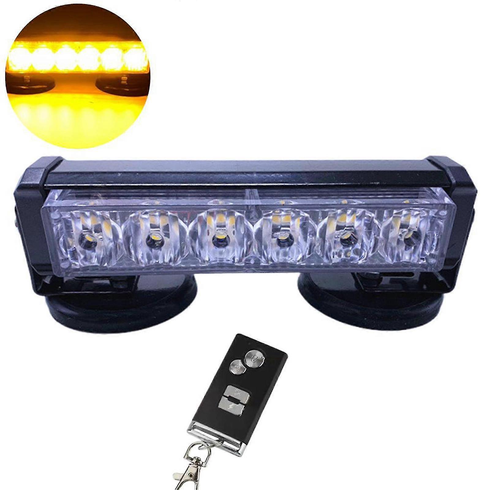 LED Light Bar with Remote Control, Strong Magnetic Flashlight, Starlight Design