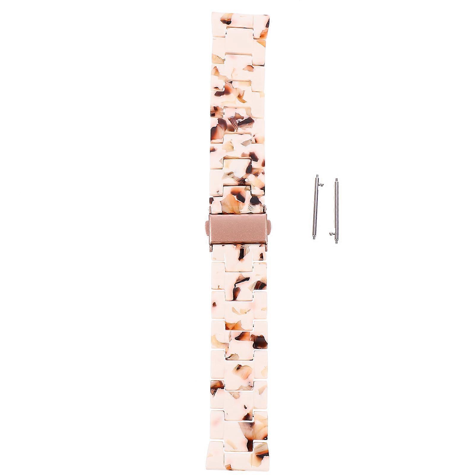 Waterproof Sports Resin Watchband Replacement Strap For Smart Watch 22mm Designed For Everyday Use 1Set