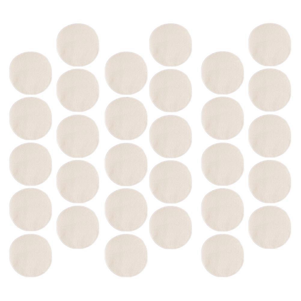 30Pcs Reusable Nonstick Cotton Steamer Cloths for Home Use Round Shape Steamed Bun Pads