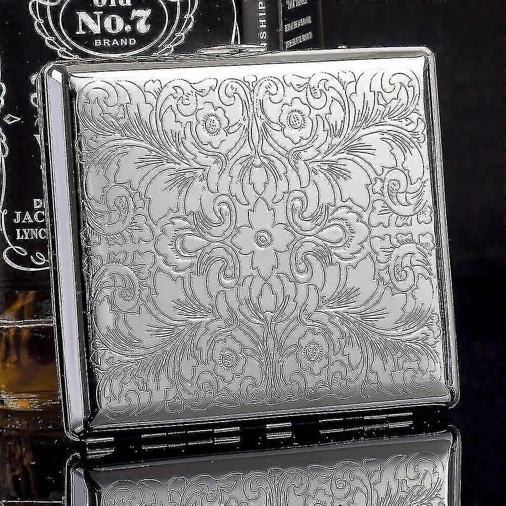 Full Metal Eco-Friendly Cigarette Case with Mirror Finish