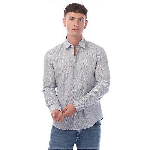 Hugo Mens Button-Down Long-Sleeved Shirt