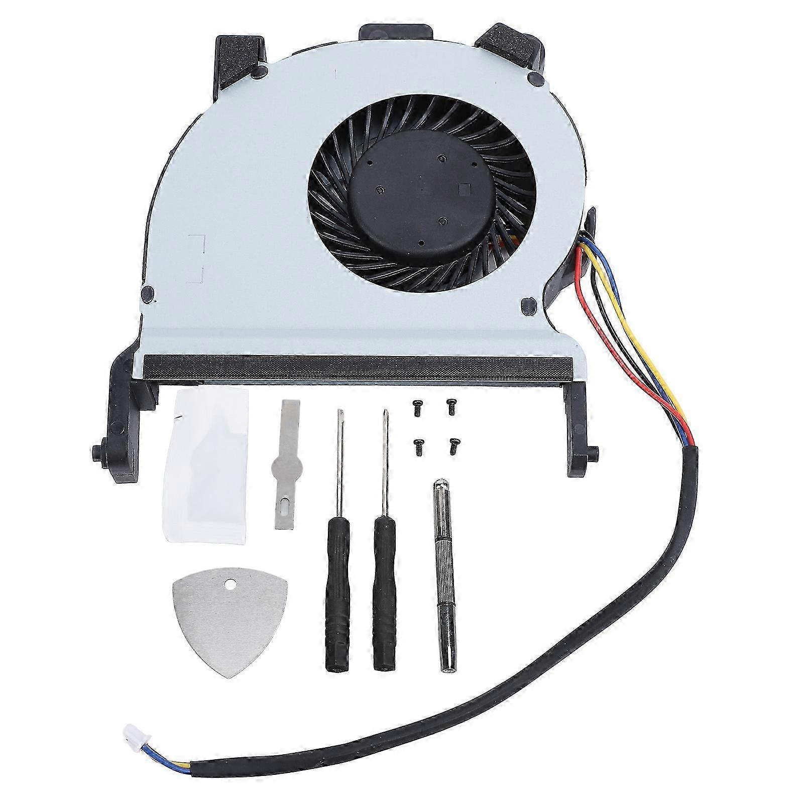 CPU Cooling Fan 4 Pin Easy Connection Enhanced Efficiency Laptop CPU Air Cooler