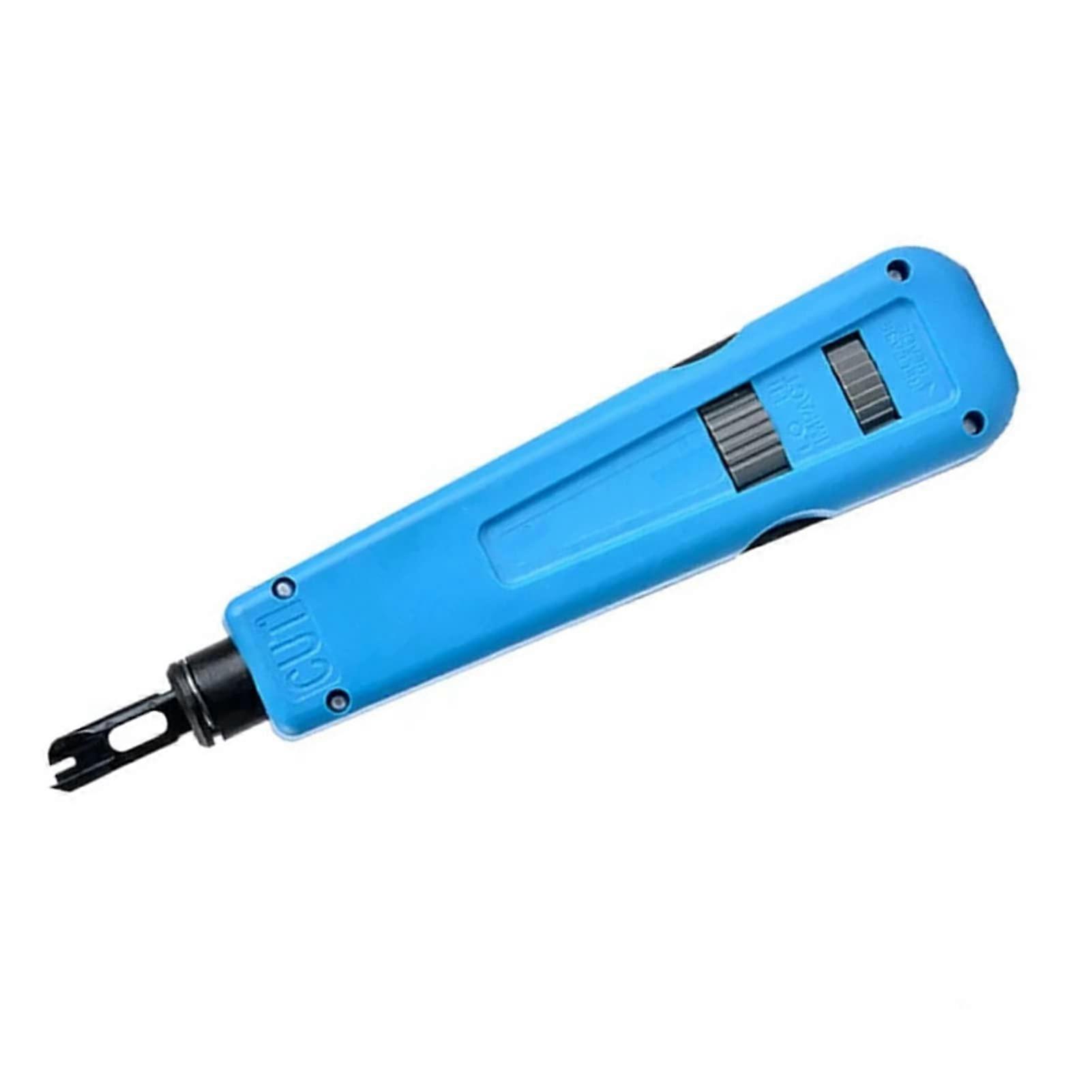 Punching Tool, Punching Tool, Multifunctional Network Insertion Tool, Steel Impact Cable Punch, Dual Use Head, Hand Tools, Mechanical Components