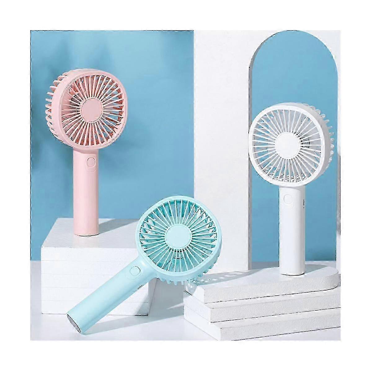 USB Mini Fan Rechargeable Portable Handheld Fan Lazy Temporary Travel Shopping Cooling Home Car Air