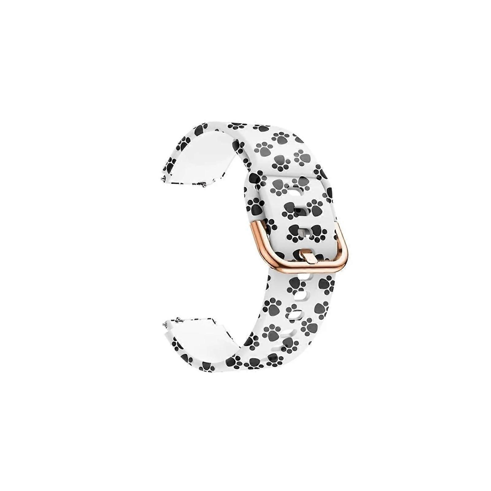 18mm Silicone Watch Strap for Huawei Watch GT 4 41mm, Garmin Venu 3S 2S, Forerunner 255S 265S - Universal Compatibility