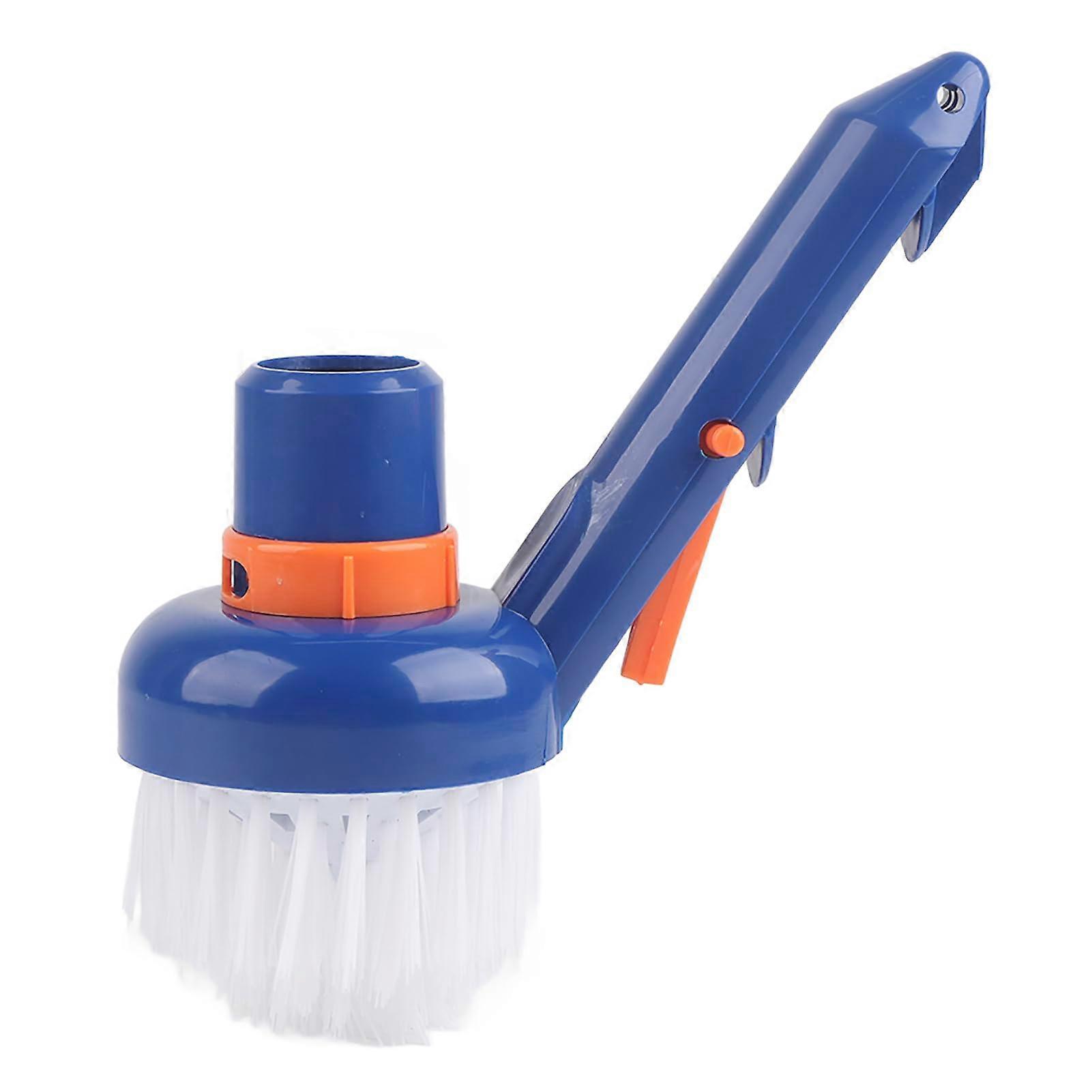 Corner Vacuum Brush Pool Step Cleaning Nylon Bristles 21 Cm Length  PC Material Professional Grade For Pools Spas