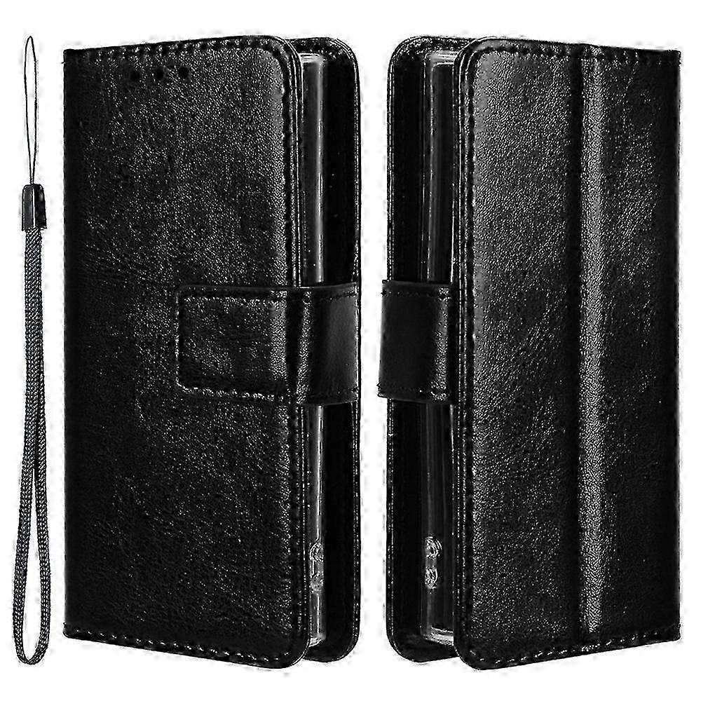 Nokia 105 4G (2023) PU Leather Wallet Case with Durable Texture and Stand Function