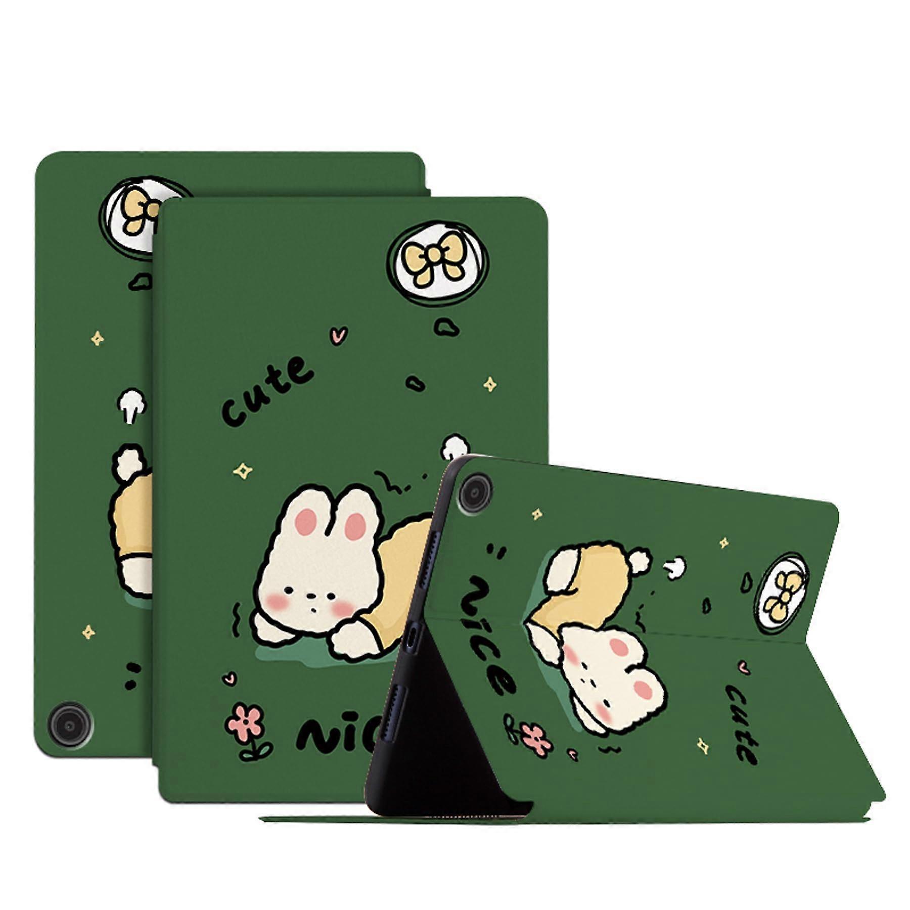 2023 Case for Amazon Fire Max 11 PU Leather Animal Print Flip Stand Cover with Auto Wake/Sleep