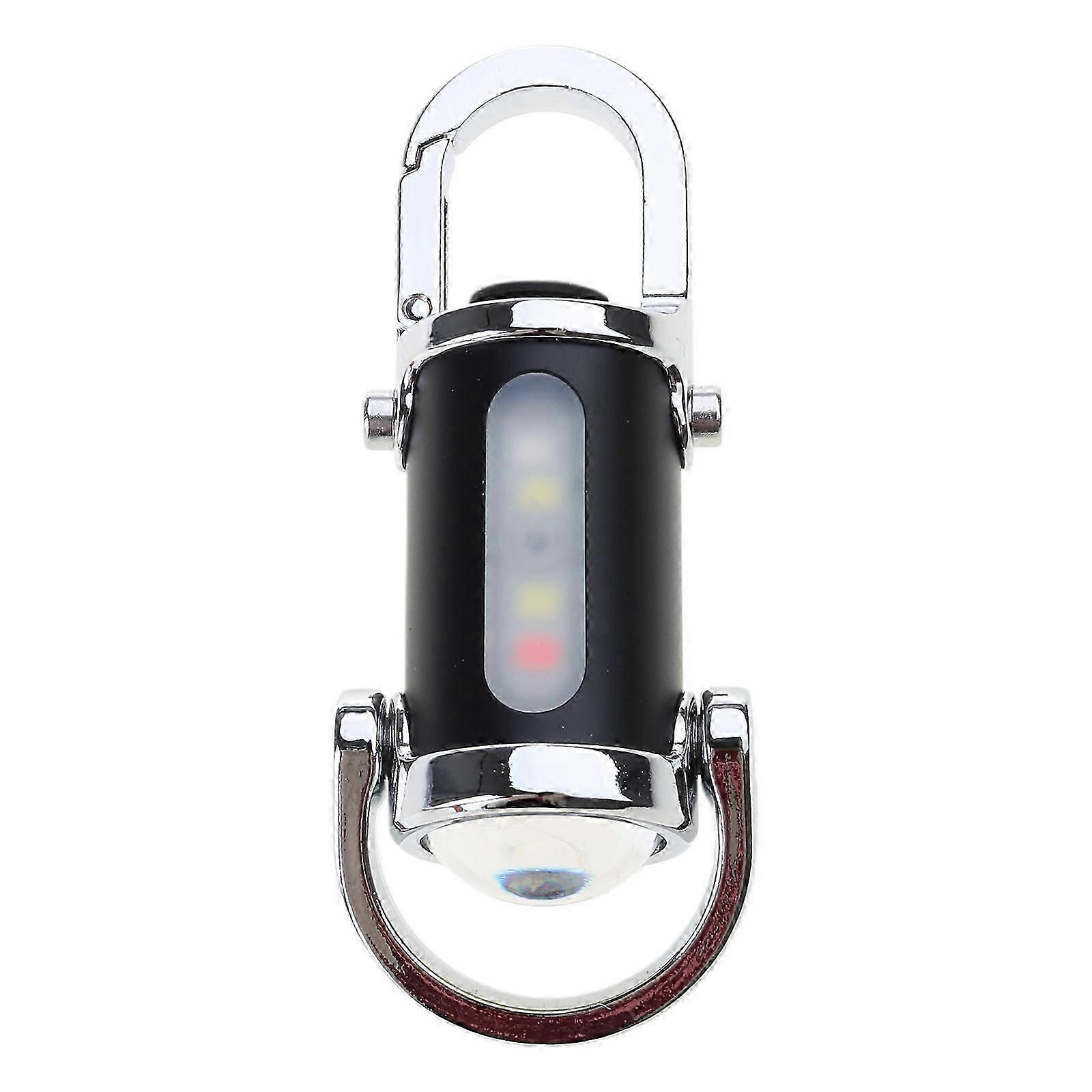 Pocket Sized Keychain Light Work Light Keychain Rechargeable Flashlight Charm Keyring Practical Outdoor Camping Too-Good