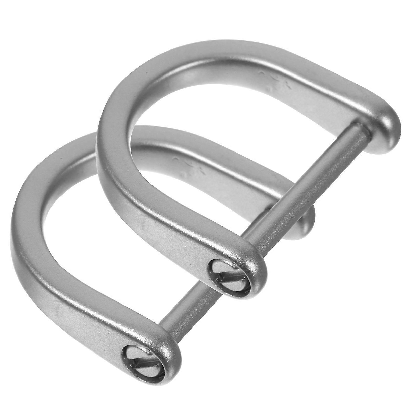 2pcs Lightweight Durable Ring Bag Strap Buckles for Handbags Luggage DIY Projects Replacement Hardware