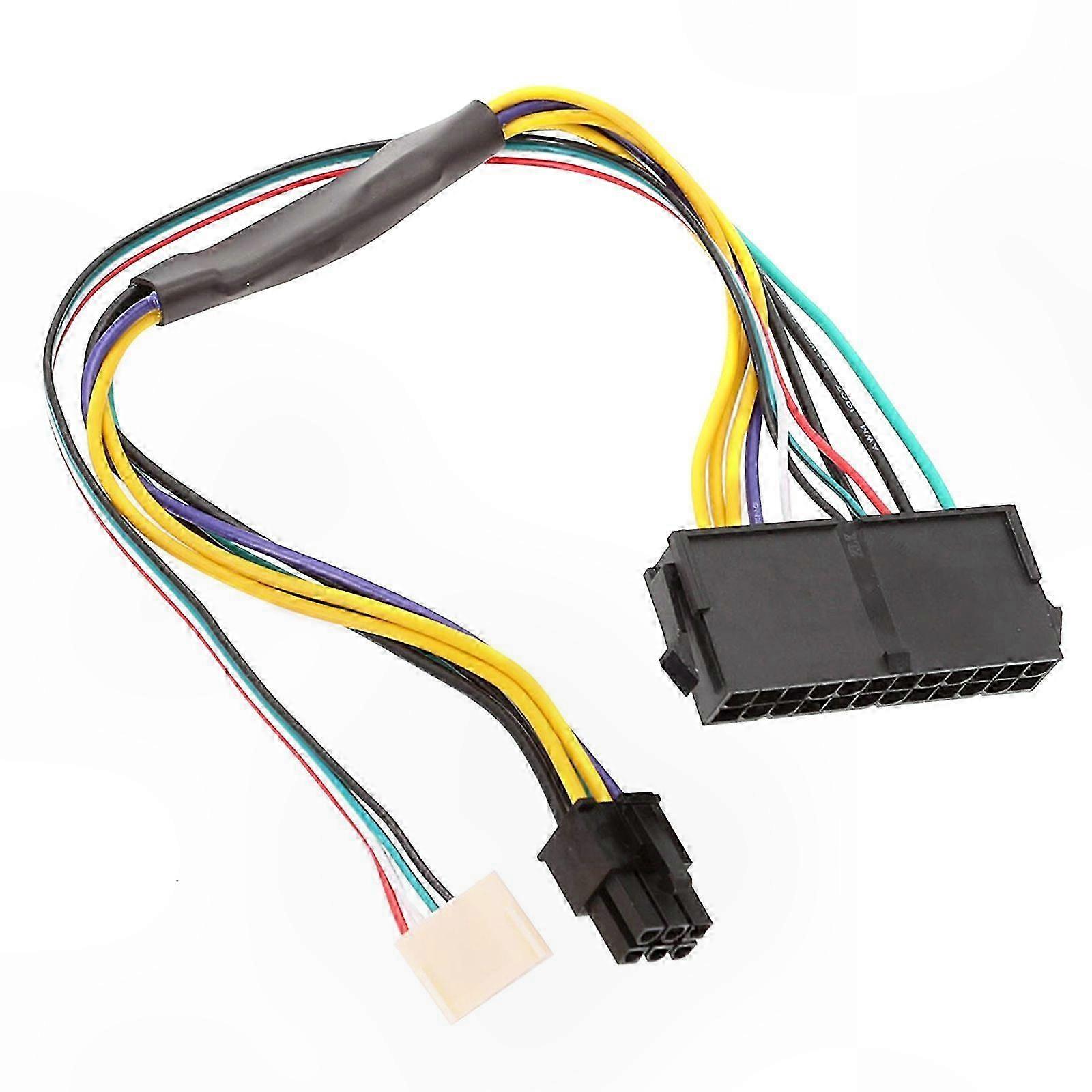 24-Pin to 6-Pin ATX Power Adapter Cable, 18AWG Wire for Desktop Computers