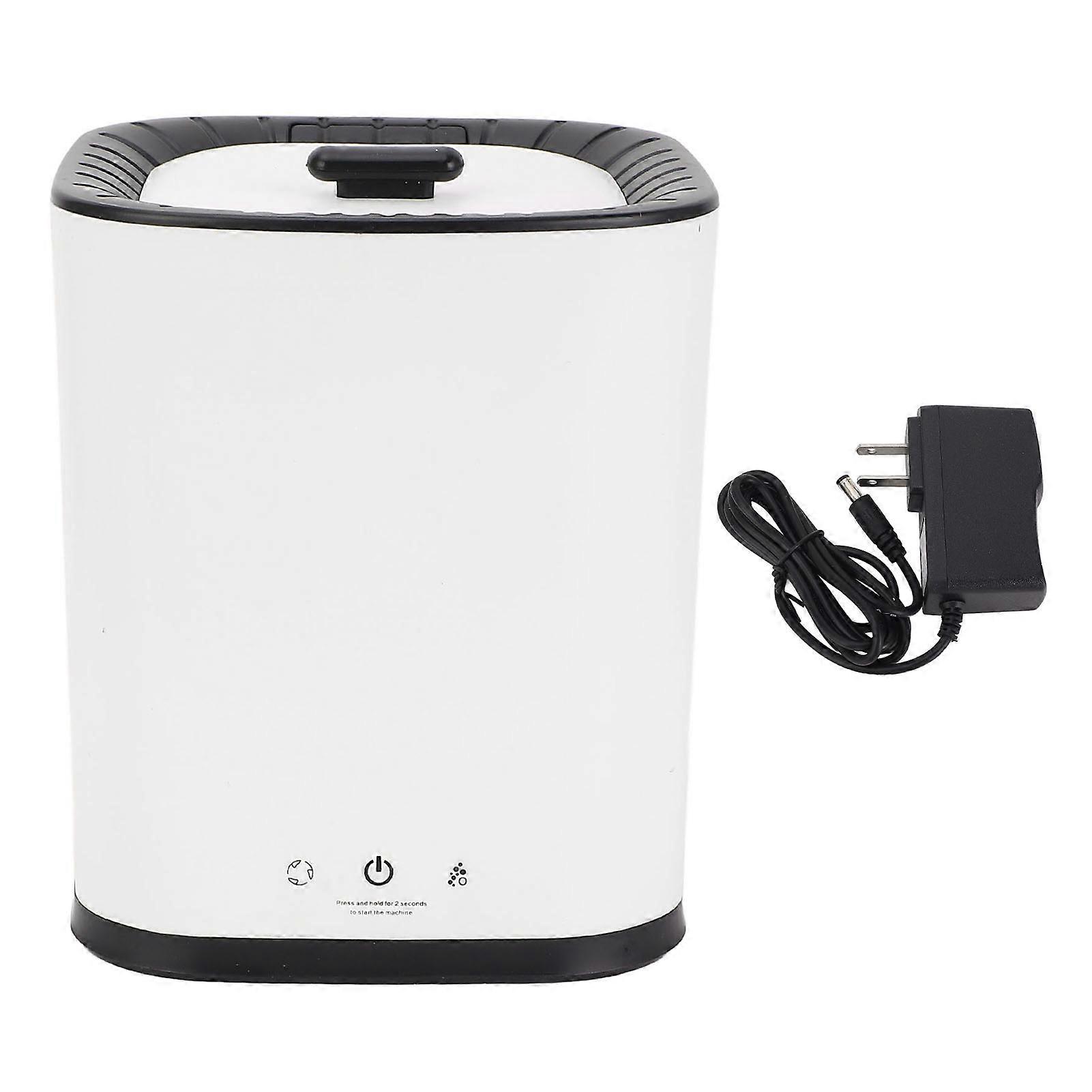 Portable Mini Washing Machine Automatic Efficient Quiet Washer for Socks Underwear Small Laundry with US Plug Compact Design