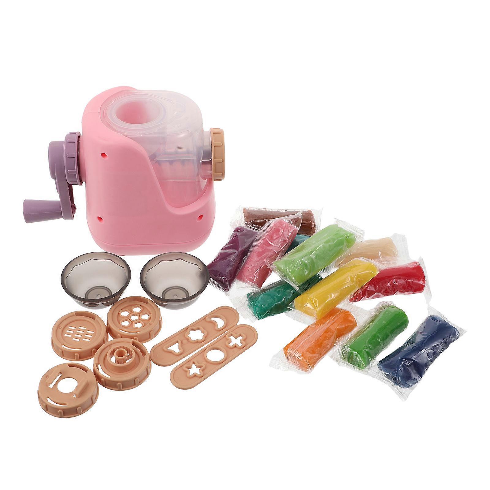 Children's Clay Modeling Kit Spaghetti Maker for Pretend Play 1Set