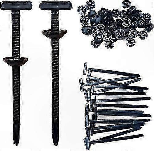 Nylon Self-Locking Straps with Buckle - Universal Fastening Solution for Pins and Buttons