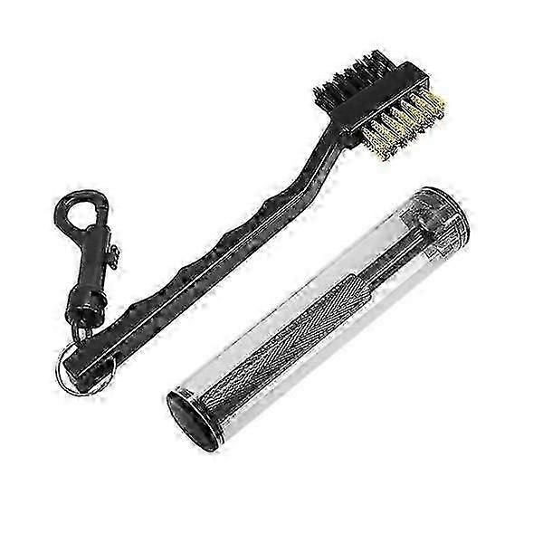 Golf Accessories - Brush and Groove Sharpener Black