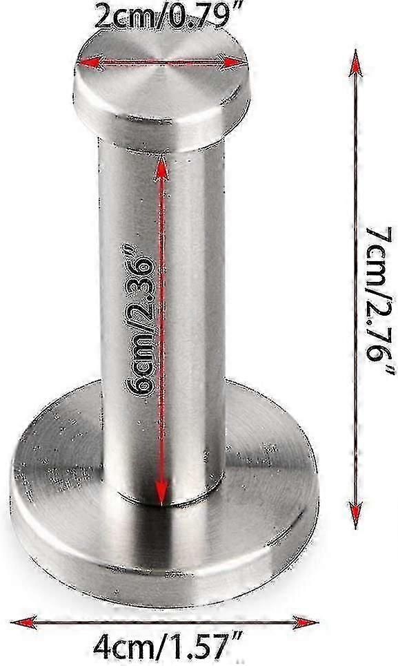 6pcs Stainless Steel Mounted Robe Hooks, Chrome Round Base