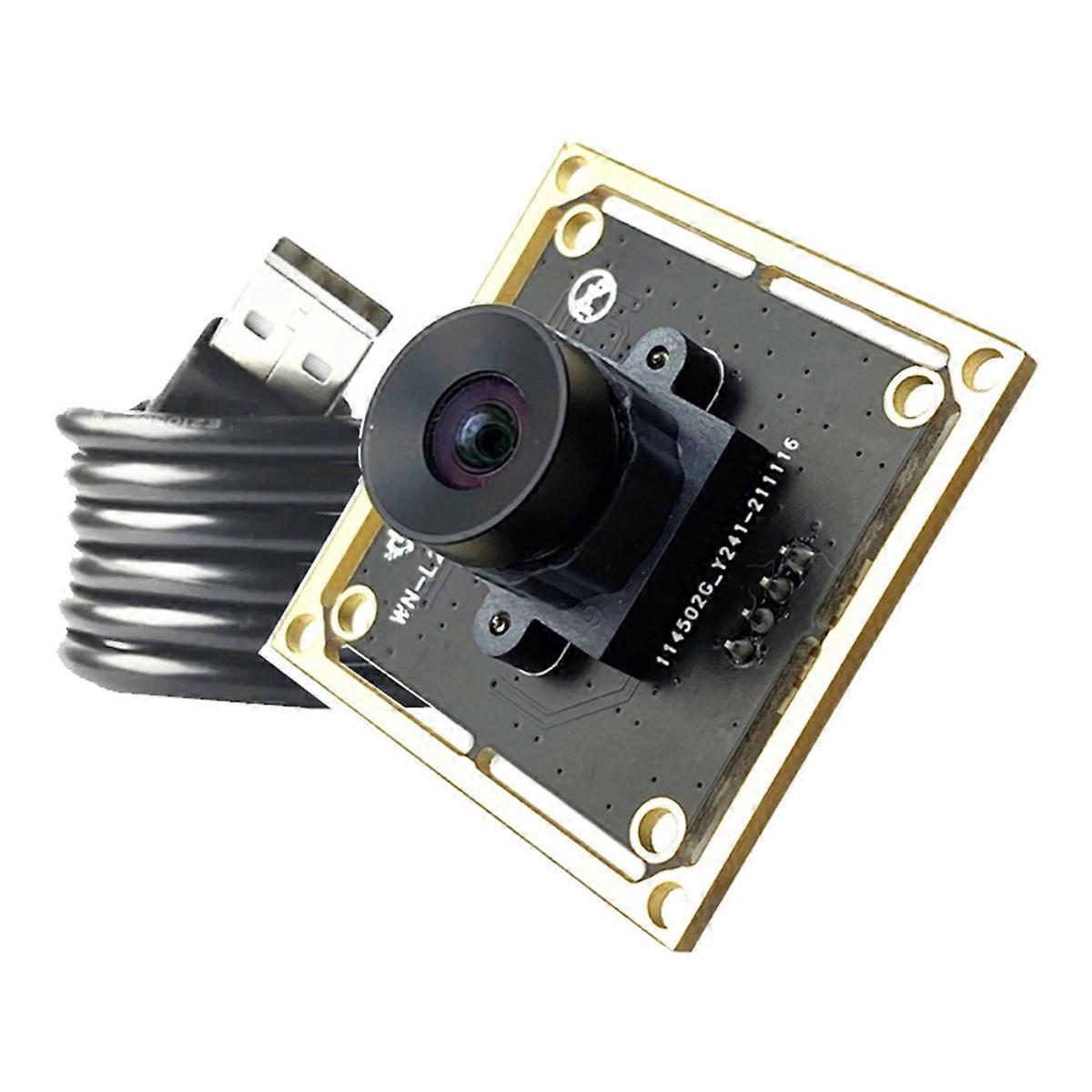2MP HD 1080P OV2735 USB Camera Module FF 95° MJPEG, YUY2 Driver Free Plug-N-Play for Linux OSX,with 2m Cable