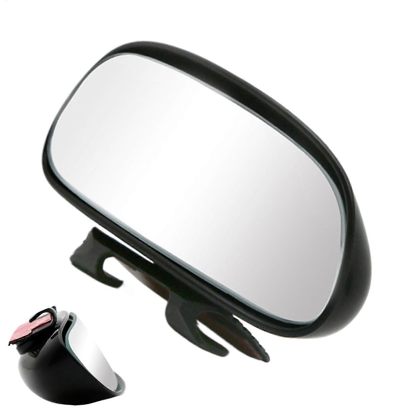 Blind Mirrors Rectangular RearView Auxiliary Mirrors MultiAngle HD Glass Car Truck SUV RV Compatible Adjustable