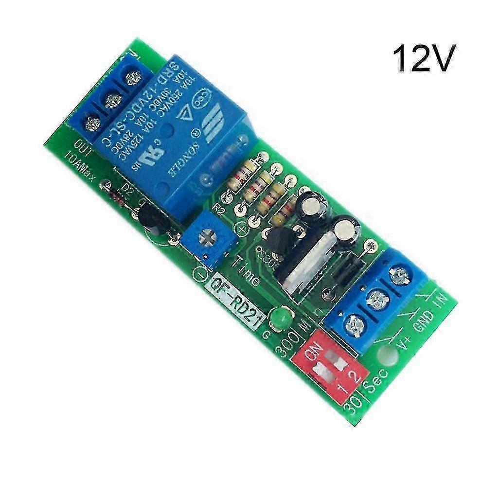 Qf-rd21 Anti-restart Delay Switch Module Timer Control Relay Module 5v/12v/24v