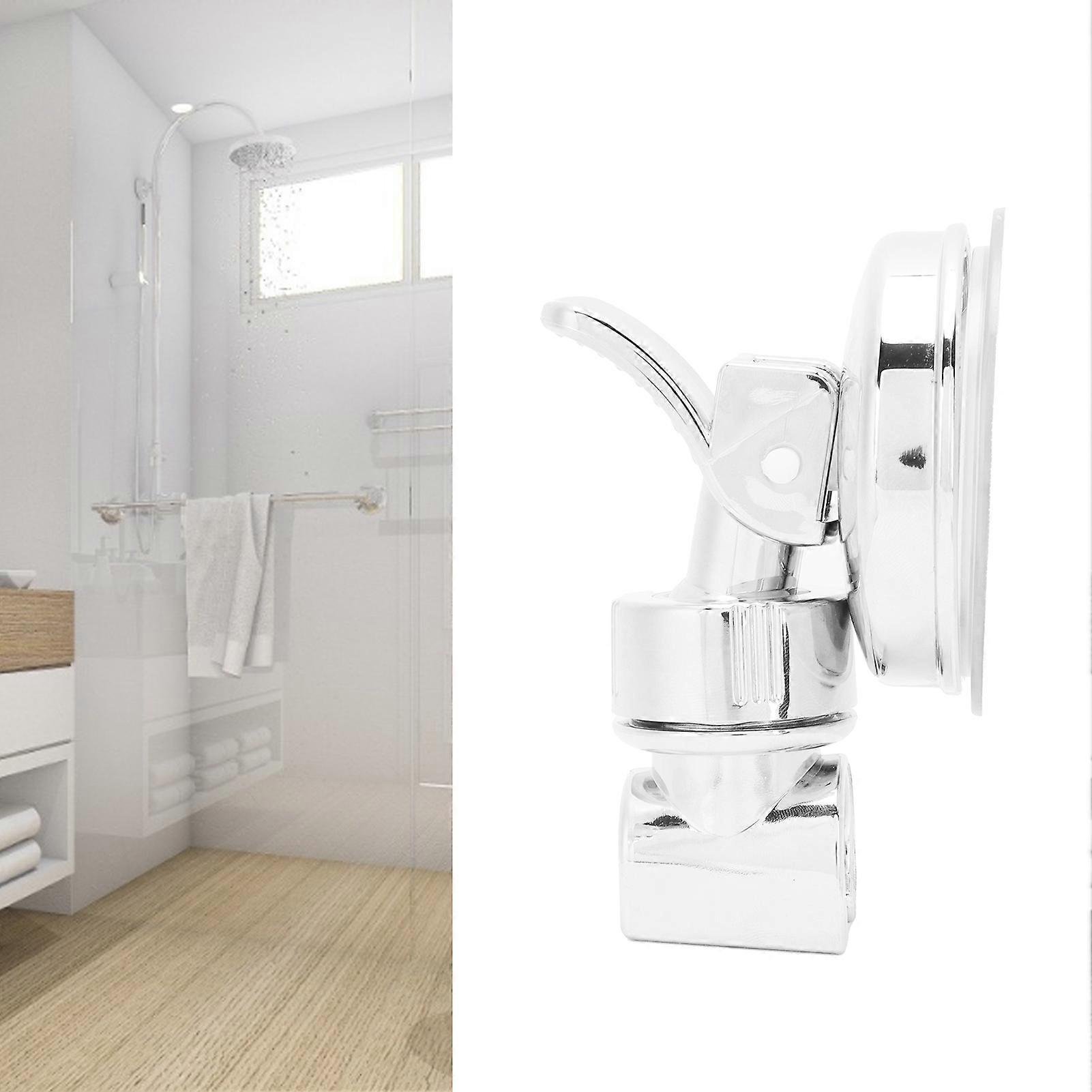 Adjustable Suction Cup Shower Head Holder Bracket 11.5x7cm ABS