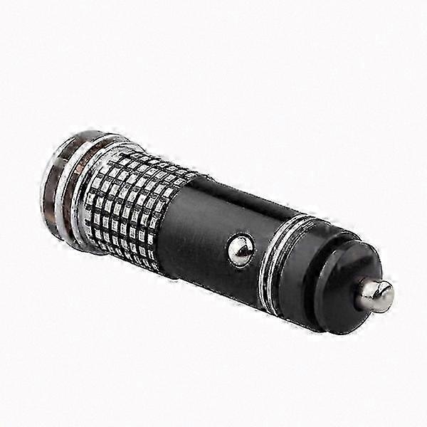12V Mini Car Air Purifier with Ionizer and Oxygen Function Black