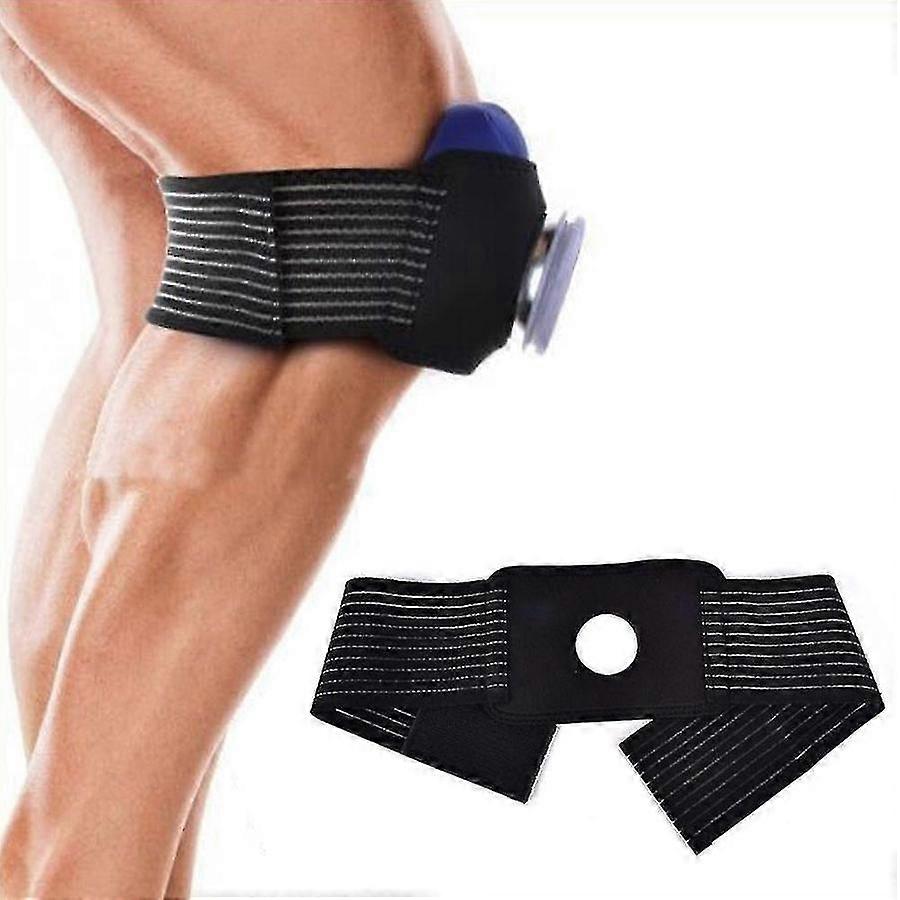 Knee Ice Pack Wrap for Pain Relief and Support - Adjustable Bandage Protector