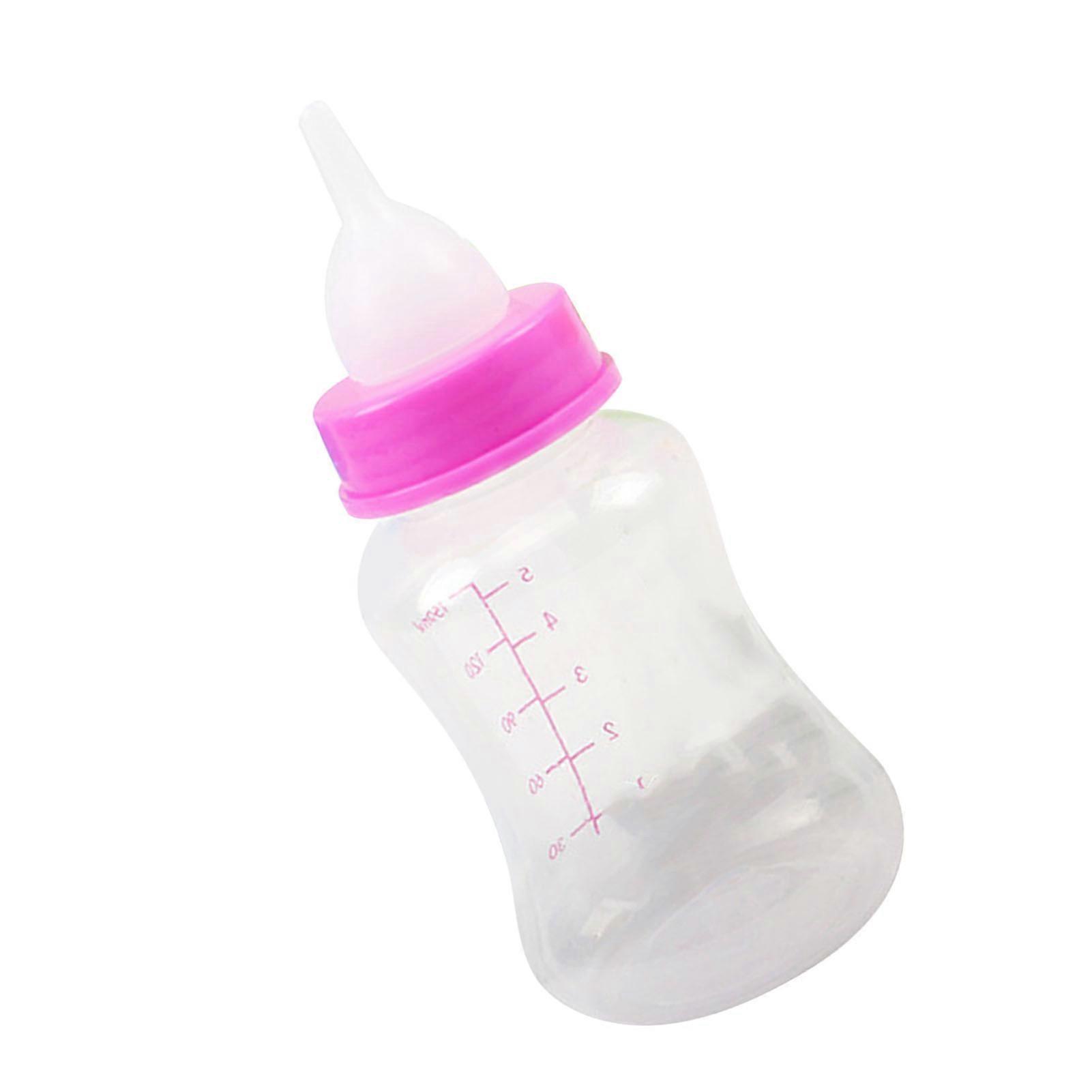 150ml Pet Nursing Bottle Kit with 2 Silicone Nipples, Reusable