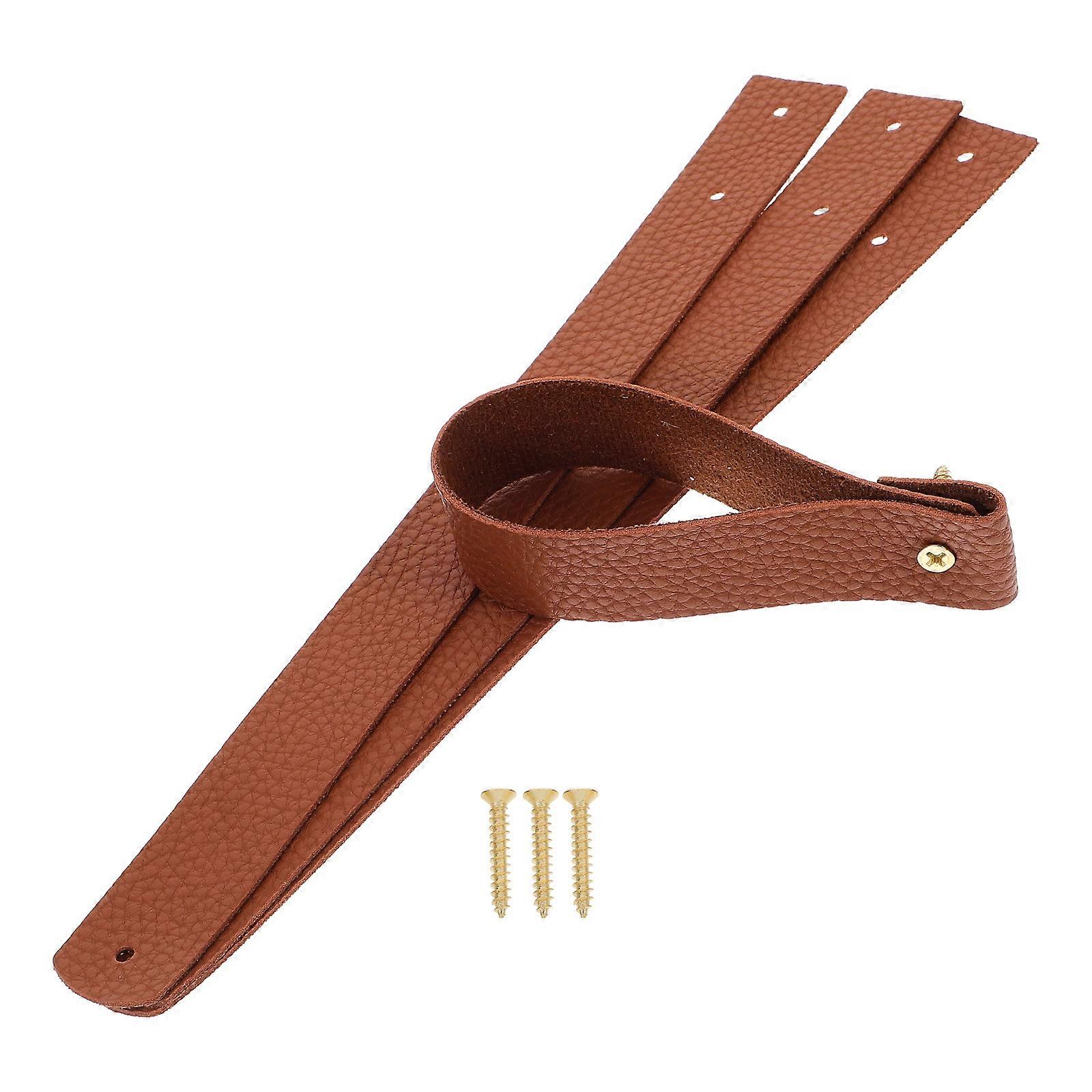 Artificial Curtain Rod Holder for Hanging Wall Mounted Strap 4Pcs