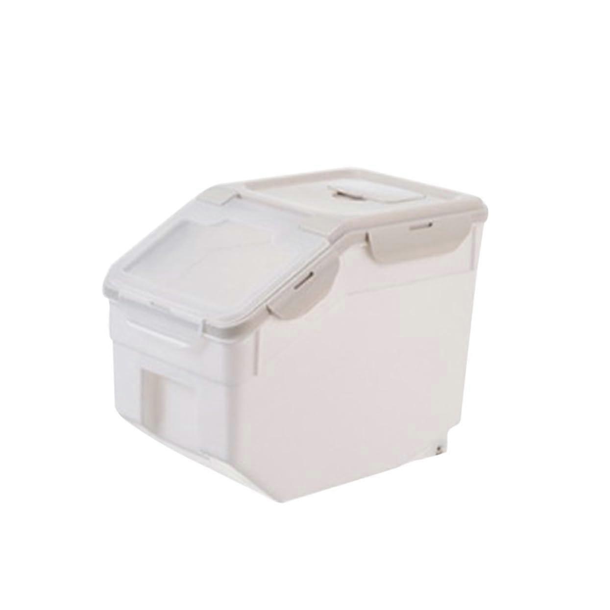 Pet Food Storage Canister Airtight Sealing Container For Dog And Cat Food Dustproof Durable Design Seed Storage 1 Pack
