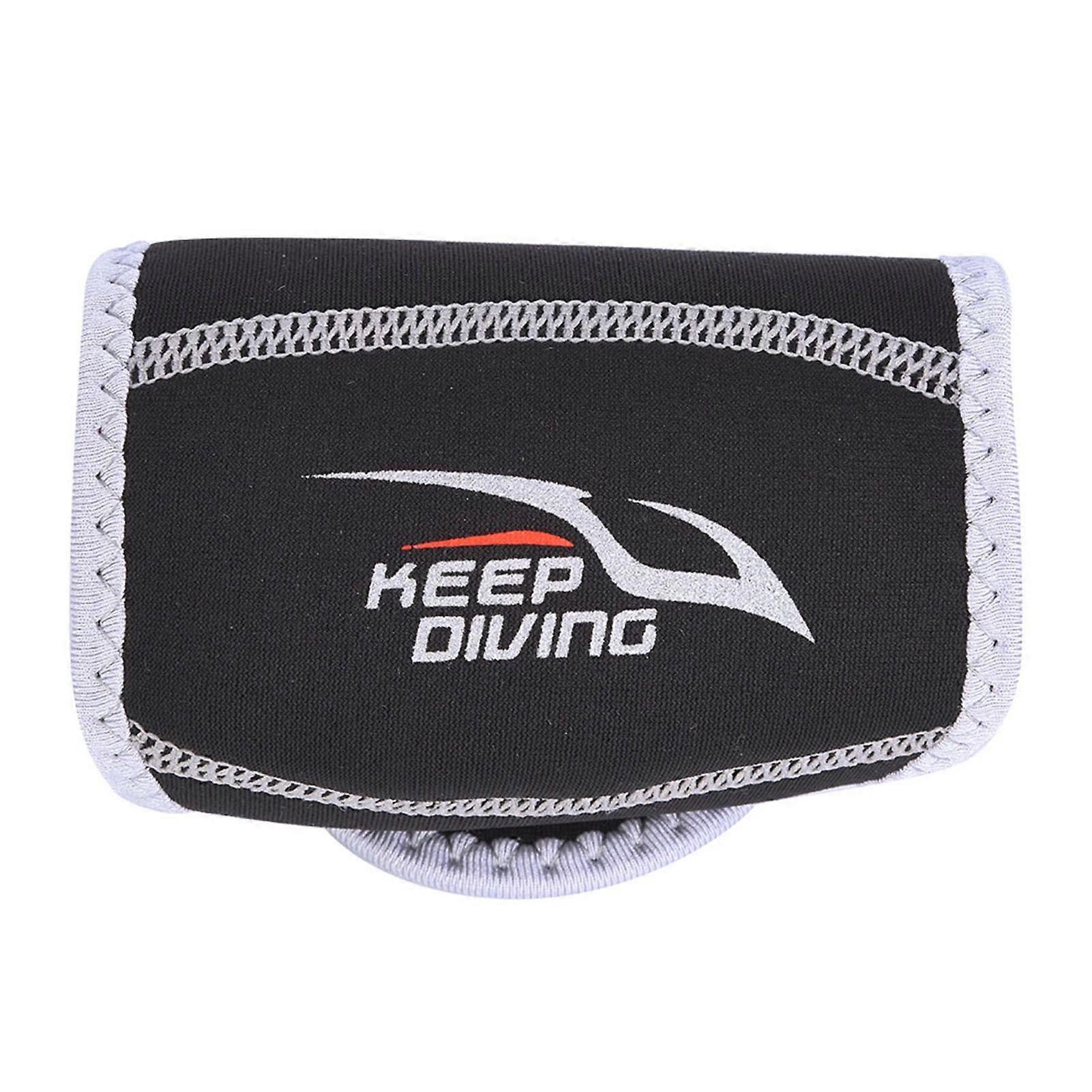 Dive Regulator Protective Cover Neoprene Case Accessory for Second Stage SCUBA Snorkeling Divingblack