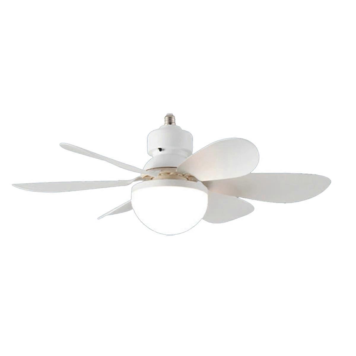 LED Ceiling Fan Light LED Fan Lamp Control 3 Color Light with Wireless Remote Dimmable Base Lamp for Bedroom Living Room