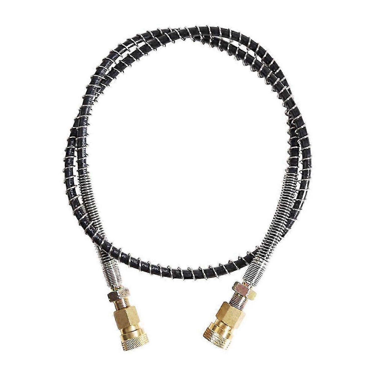 High Pressure Hose with Spring Wrapped 100cm Air Refilling Pump Hose