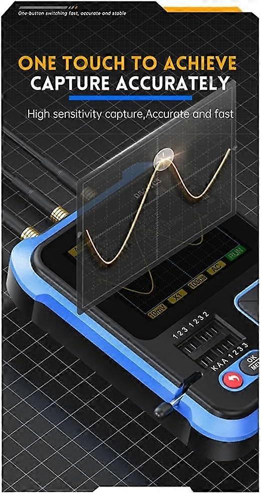 DSO-TC3 Handheld Digital Oscilloscope Transistor Tester & Function Signal Generator