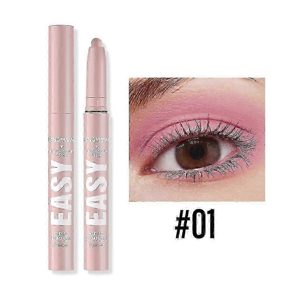 Eyeshadow Stick, Matte Professional Bright-Colored Contouring and Highlight Stick, Cream Waterproof Long Lasting High Pigmented Eye Shadow