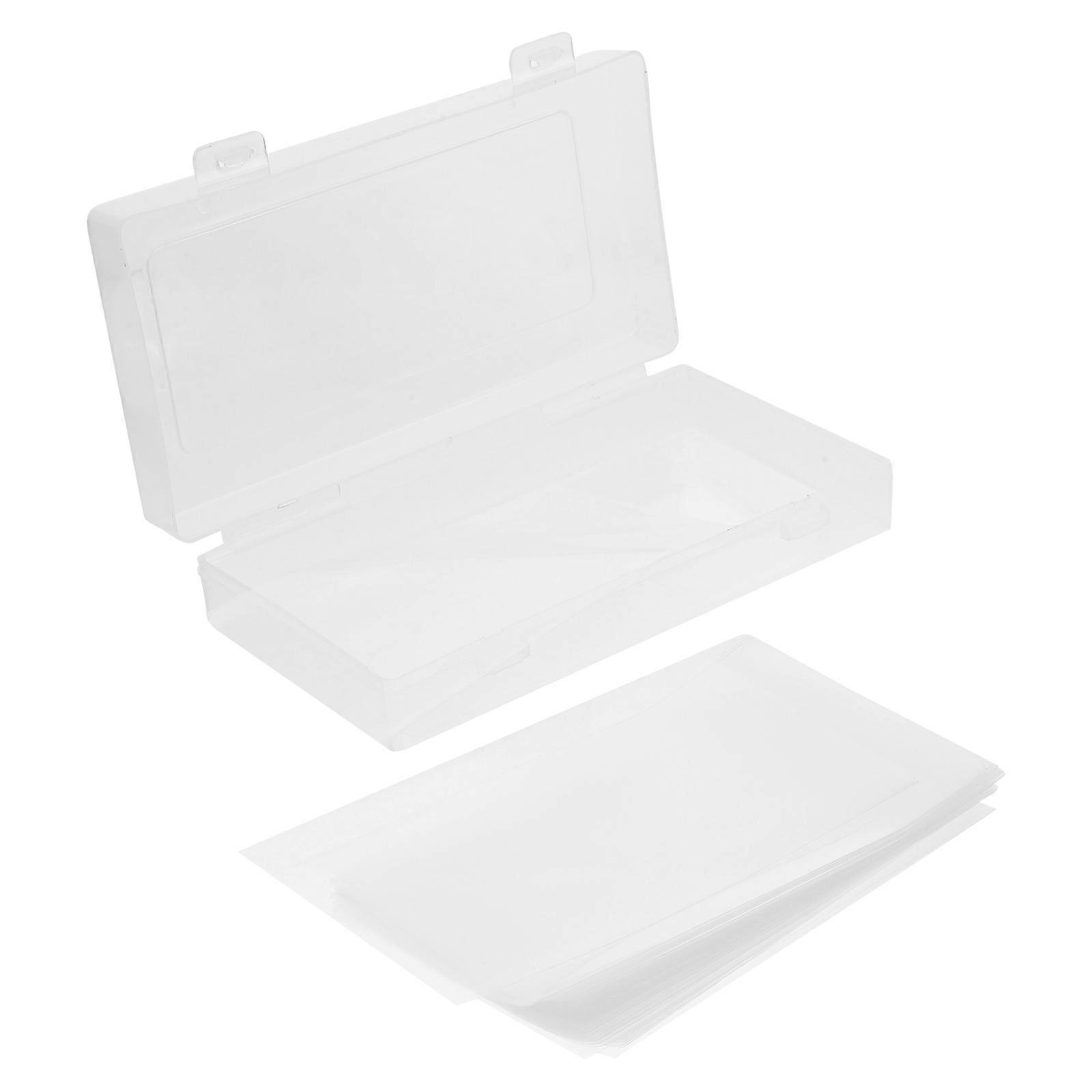 Bill Holders for Sleeves Storage Holder Transparent Material Sealable 1 Set
