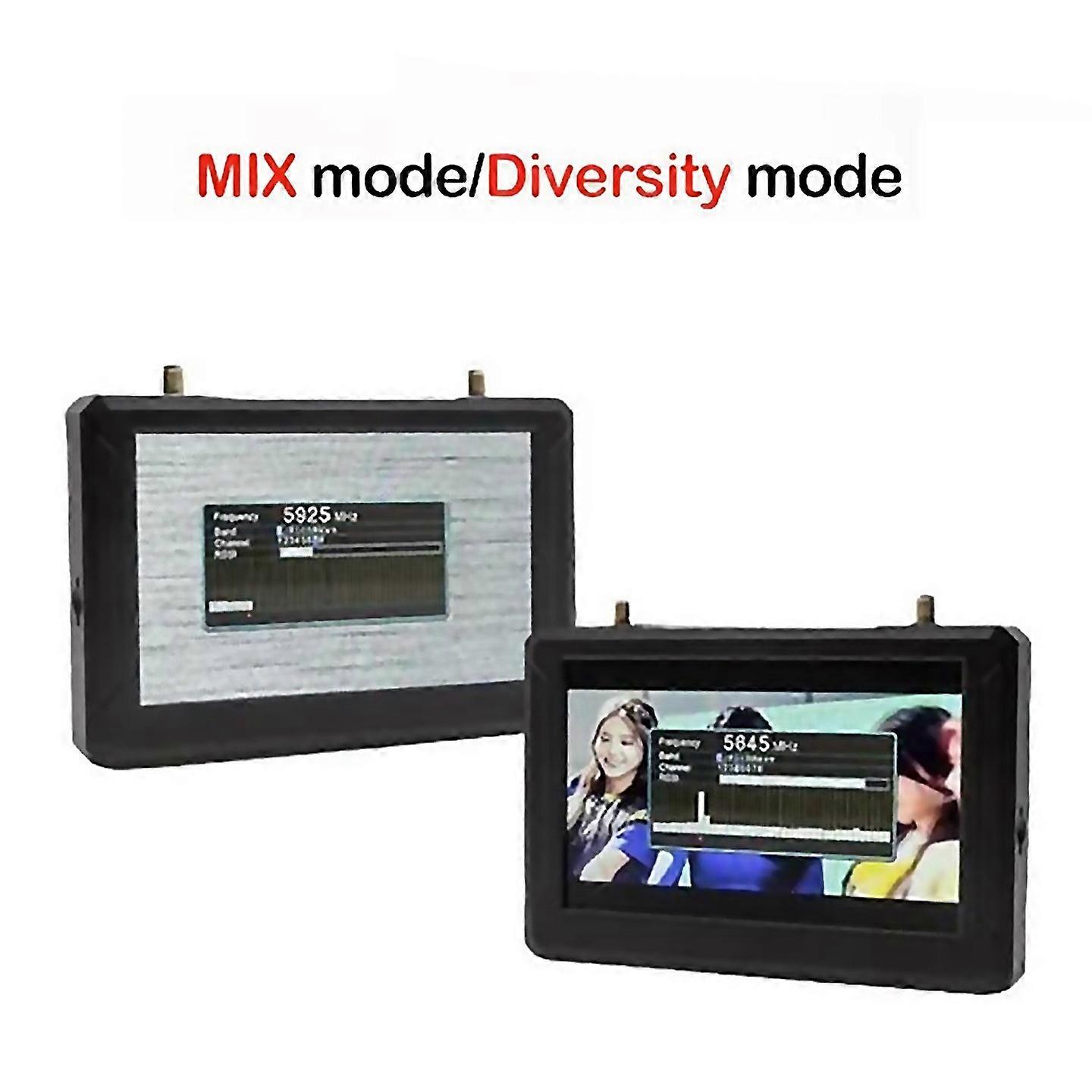 For 5 Inch Fpv Monitor 800x480 Builtin Steadyview Diversity Receiver