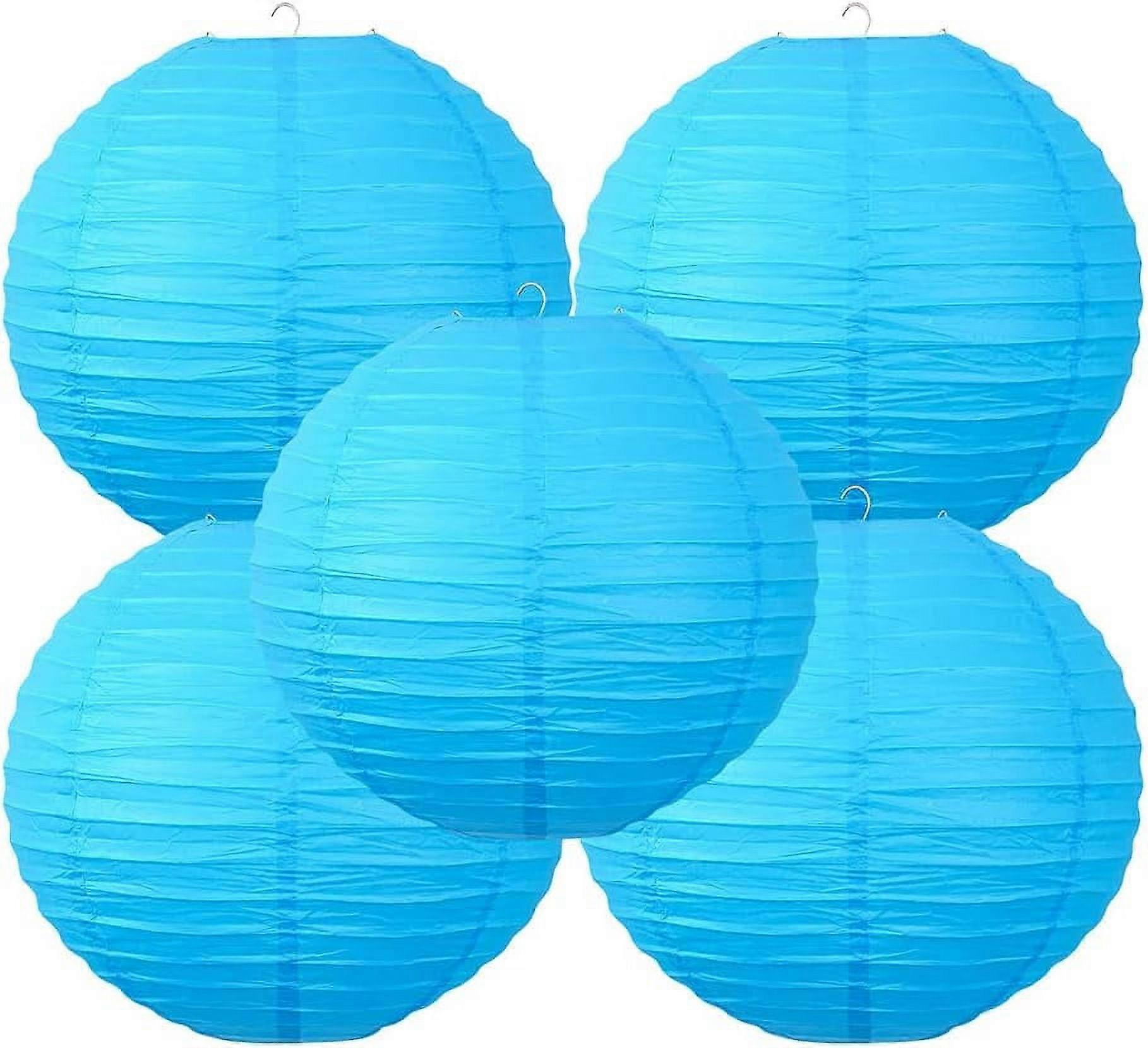 Chinese Style Paper Lanterns, Set of 5, Suitable for Party Decoration