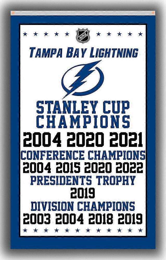 Tampa Hockey Team Memorable Flag Lightning Winner Good Banner