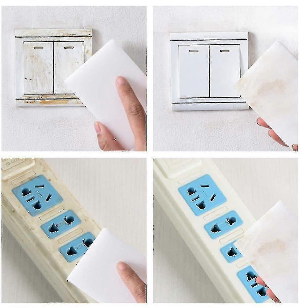 100 Pack Magic Sponge Eraser Cleaning Sponges Bulk