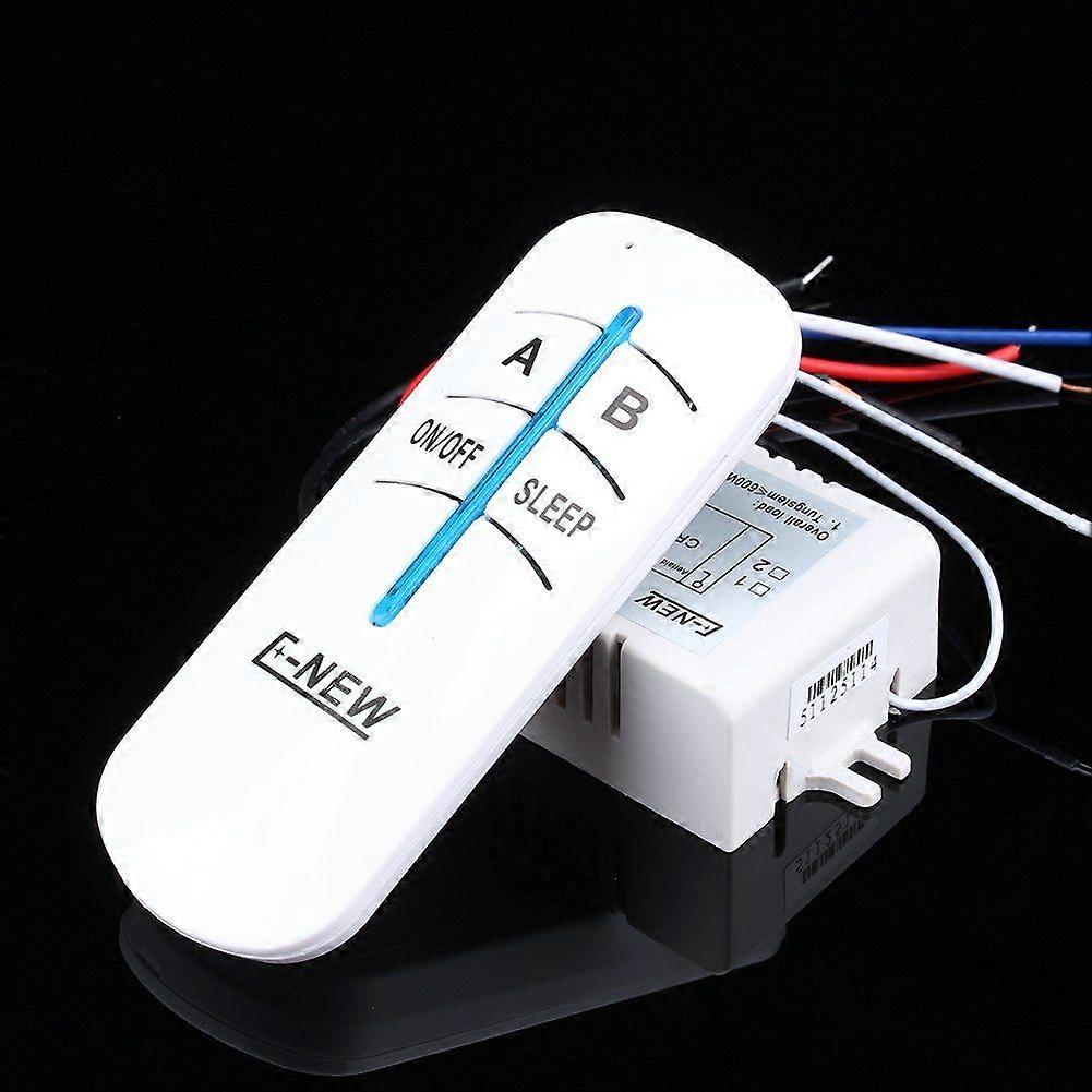 Led Light Lamp 180240V 2 Way ON/OFF Digital RF Remote Control Switch Wireless