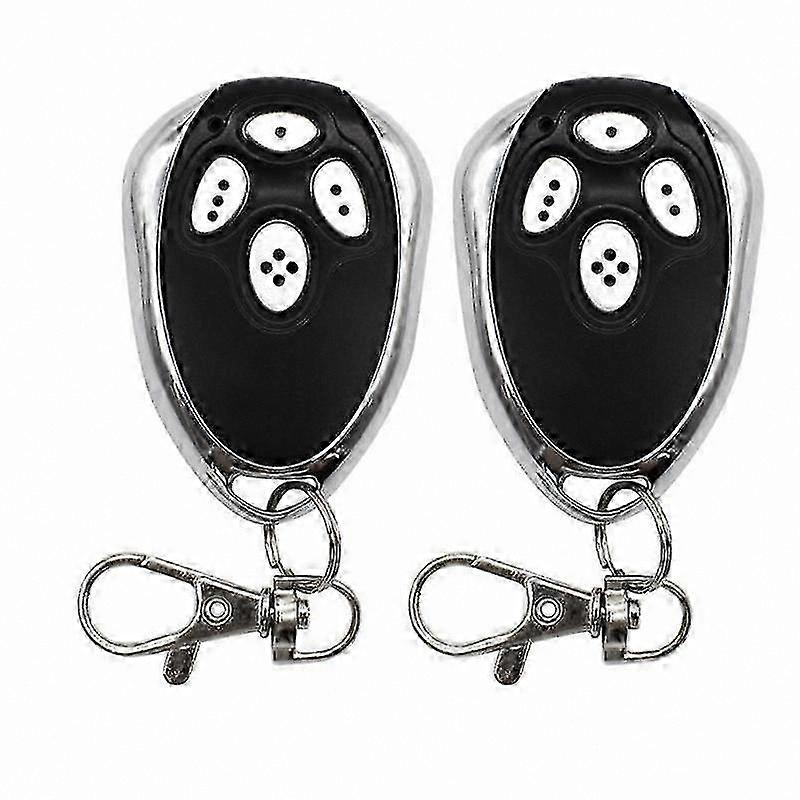 2 Pack Universal Garage Door Remote Control 433MHz Compatible with Rolling Code Systems