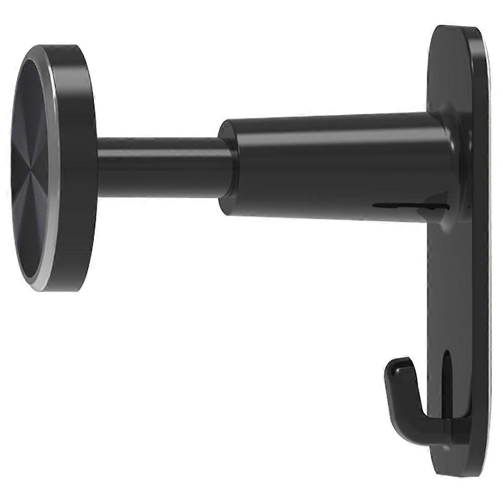 8 Pcs Headphone Holders Wall Mount For Desktop Use Black ABS Storage Solution With Easy Installation Feature