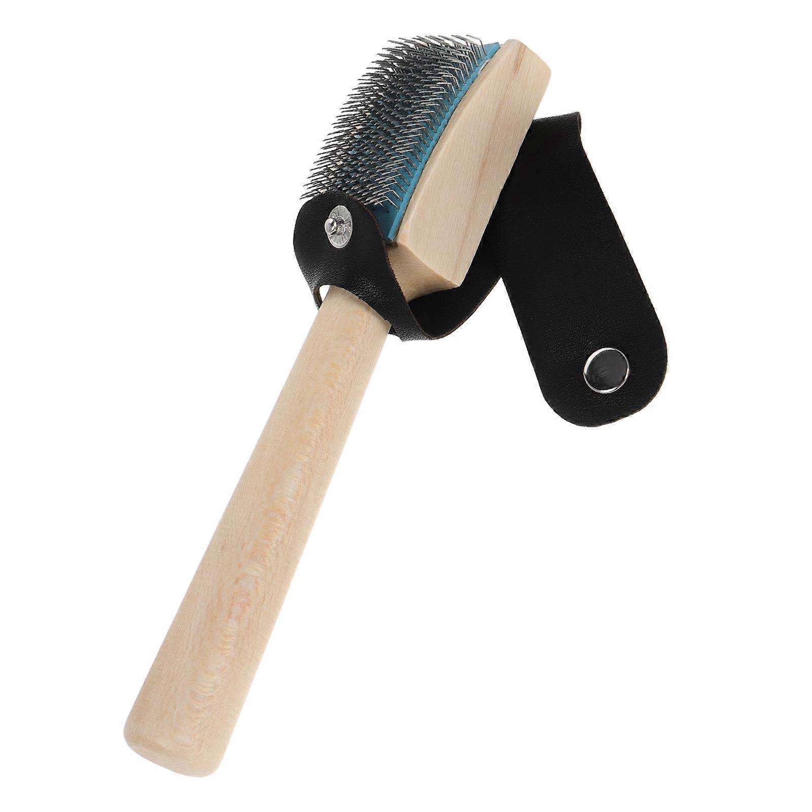 Boot Shoe Polisher Wood Shoe Brush for Efficient Polishing 2Pcs